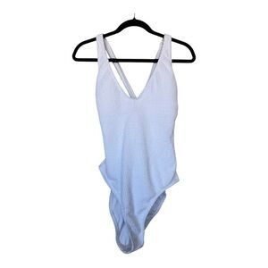 Becca By Rebecca Virtue White One Piece Swimsuit Size XXL